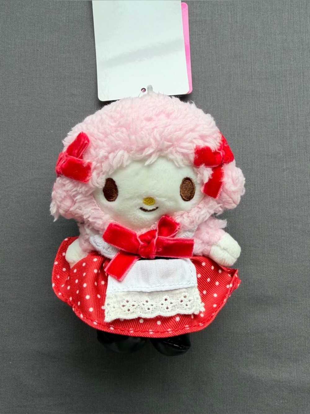 Sanrio My Sweet Piano with vintage red dress plush/keychain